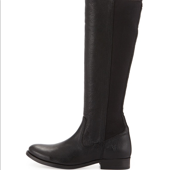 Molly Stretch-Back Tall Boot, Black - Picture 3 of 4